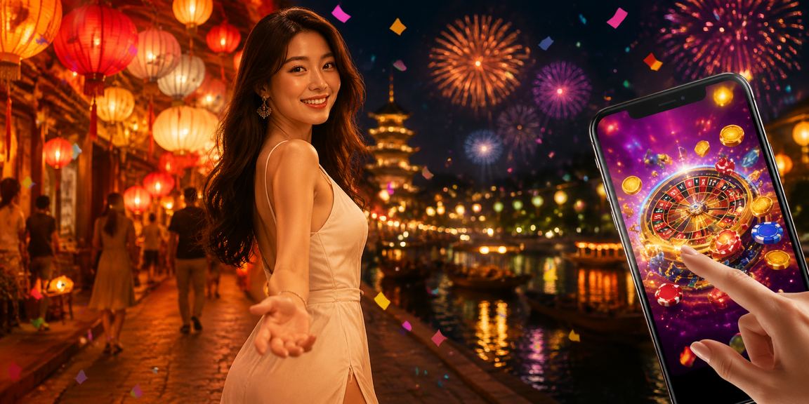 Người dùng Hà Nội chơi casino trên điện thoại tại chợ đêm sôi động