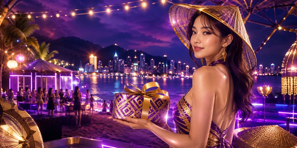 Người đội nón lá tại Phú Quốc trải nghiệm casino và cá cược trực tuyến bên bờ biển