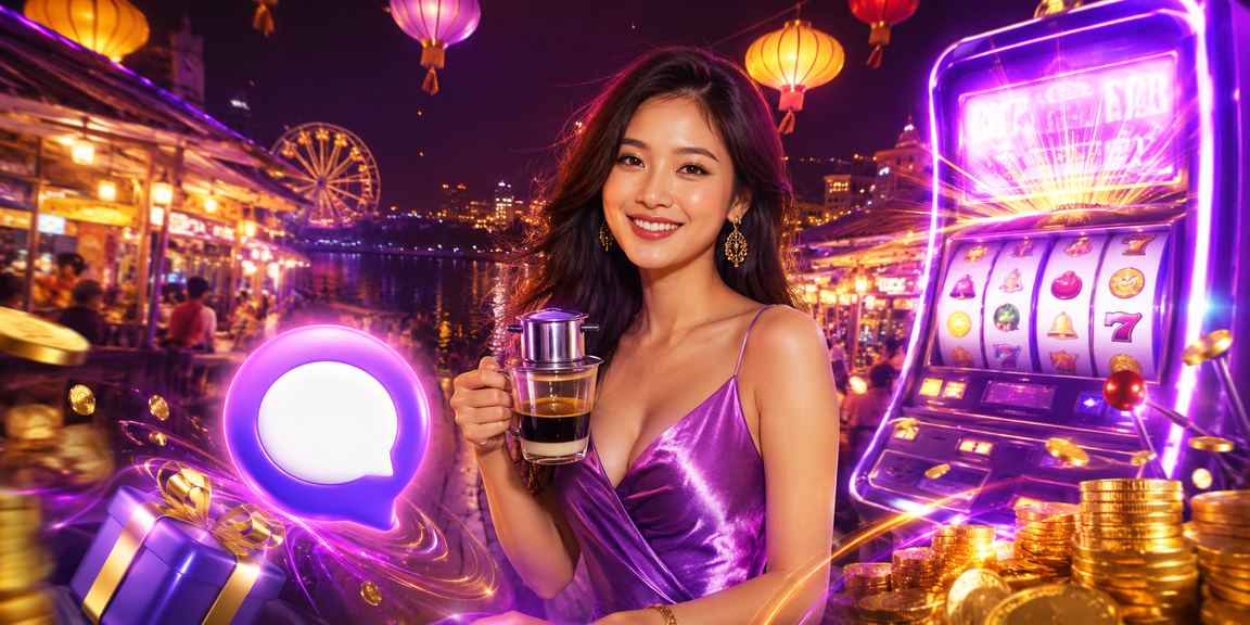 Người chơi Slot tại Phú Quốc theo dõi jackpot tích lũy bên ly cà phê buổi sáng
